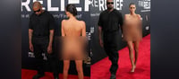 Kanye West & Wife Bianca Kicked Out After Nudé Dress Reveal At Grammys